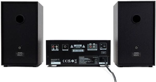 elegantan mikrosustav aiwa msbtu500 aux in ulaz Bluetooth izlaz za slušalice hyperbass fm tuner CD pogon bezvremenski dizajn USB priključak