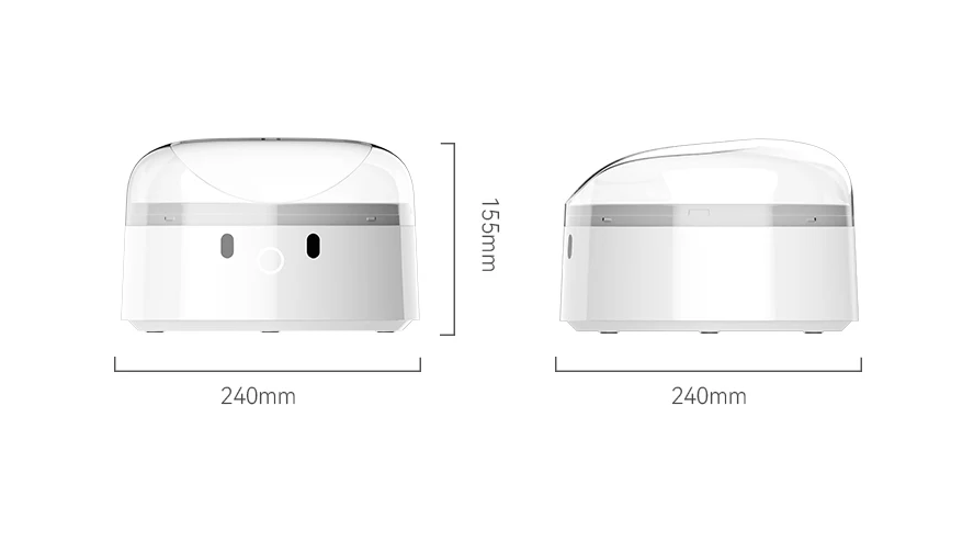 CATLINK pametni dozirnik hrane RFID s prepoznavo obraza F03