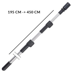 Desjoyaux JD teleskopski ročaj Pro 195/450 cm