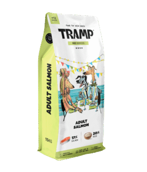 Tramp Roc Adult Salmon - suha hrana za odrasle pse z lososom, 15 kg