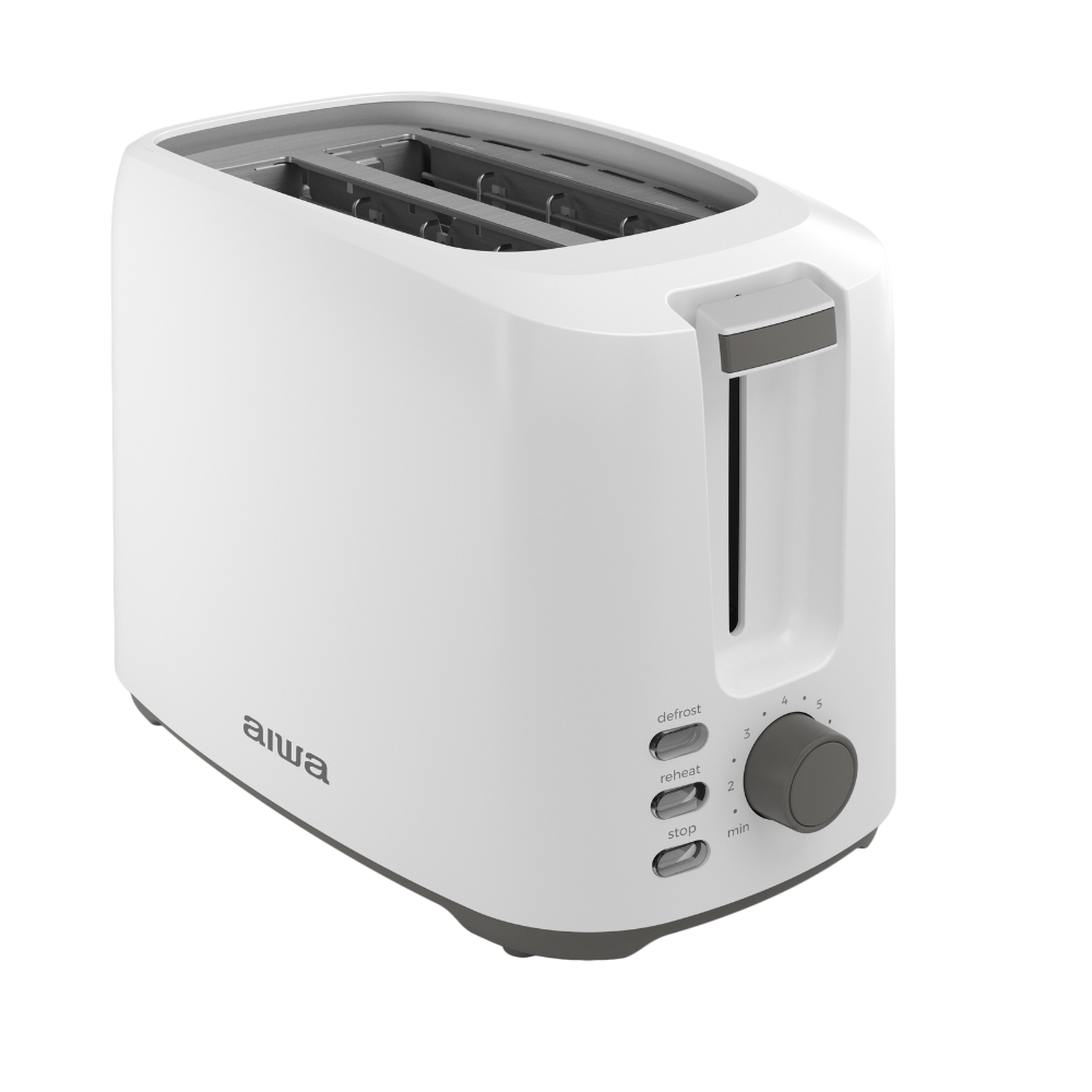 AIWA ASATAN ABT-700 opekač kruha za 2 rezini, 750 W, bel